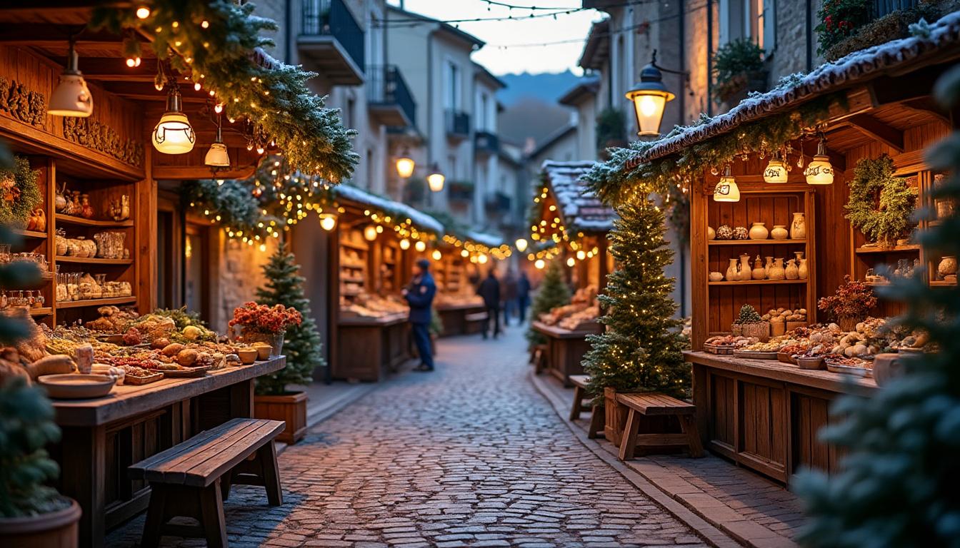 plongez dans la magie des marchés de noël du luberon et de ses environs, où traditions, artisanat et saveurs locales éveillent vos sens au cœur d'un décor féerique.