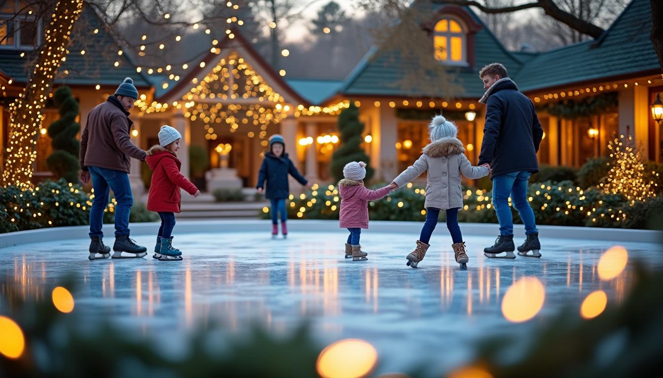 découvrez une expérience de patinage magique en famille au pigonnet à aix-en-provence. glissez ensemble dans une ambiance conviviale et festive, idéale pour petits et grands.