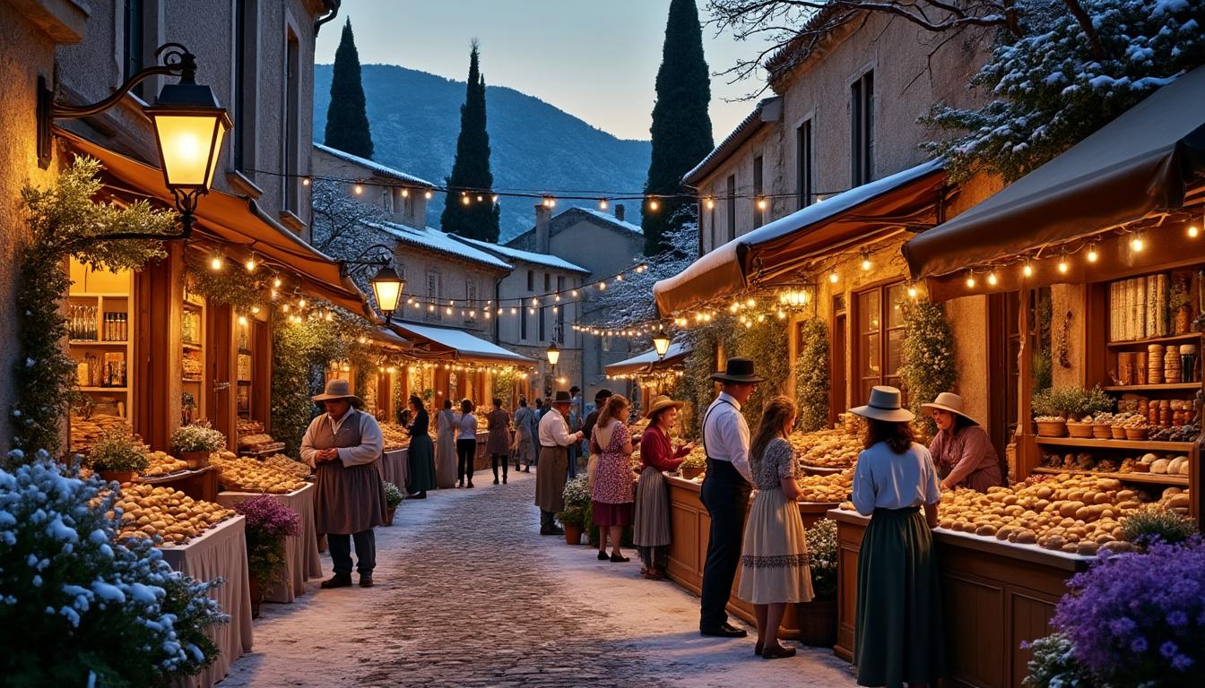 découvrez noël en luberon, un enchantement mêlant traditions authentiques, lumières féériques et l'art de vivre provençal pour des fêtes inoubliables.