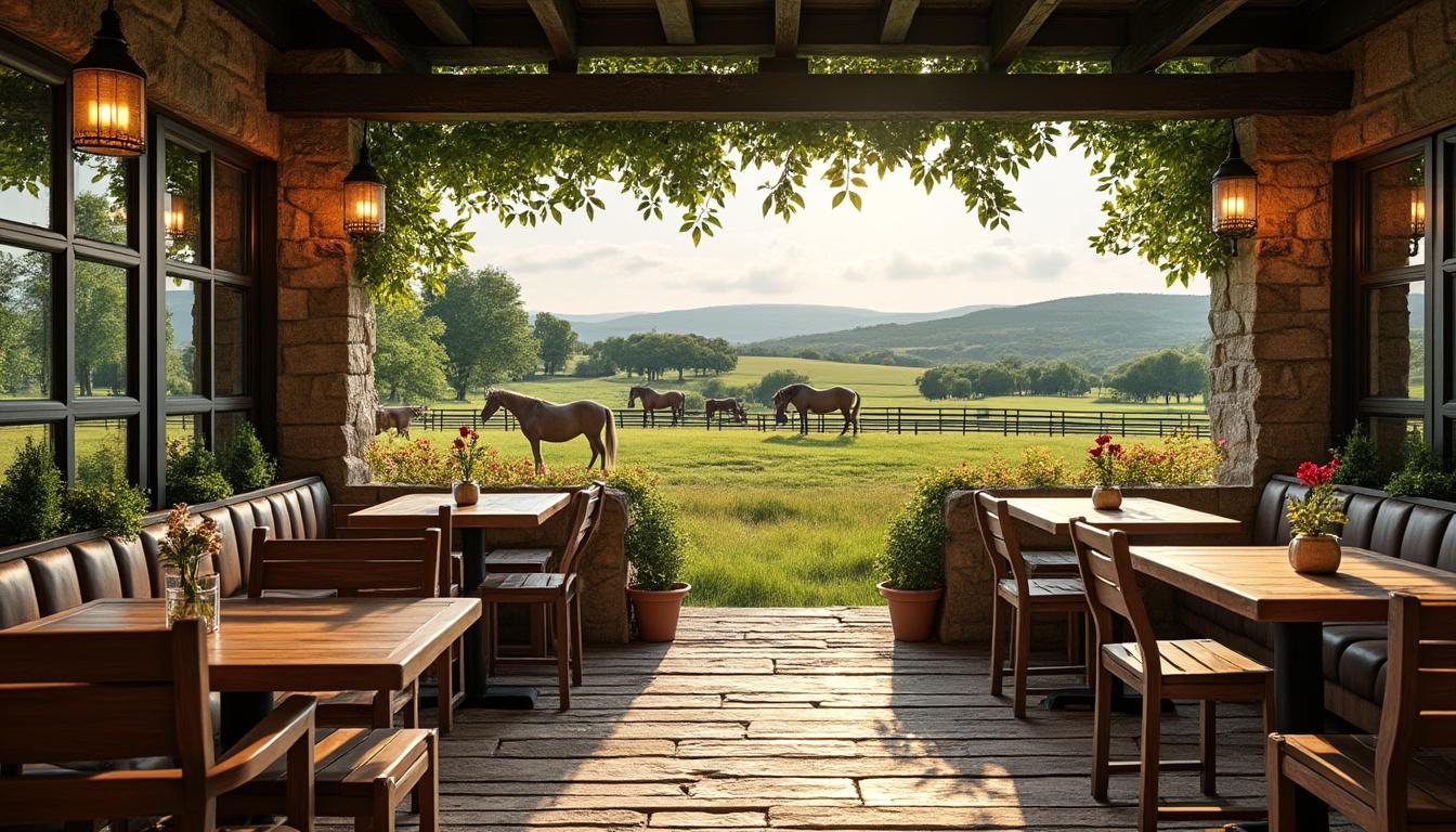 découvrez le pavillon de la source, un lieu unique où vous pouvez savourer un déjeuner exceptionnel tout en profitant de la présence apaisante des chevaux dans un cadre naturel enchanteur.