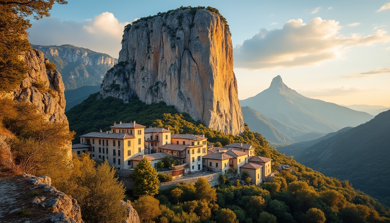 découvrez le rocher de bellevue à saignon, un site exceptionnel alliant patrimoine historique et beauté naturelle au cœur du parc du luberon. un lieu incontournable pour les amateurs de randonnée et d'histoire.