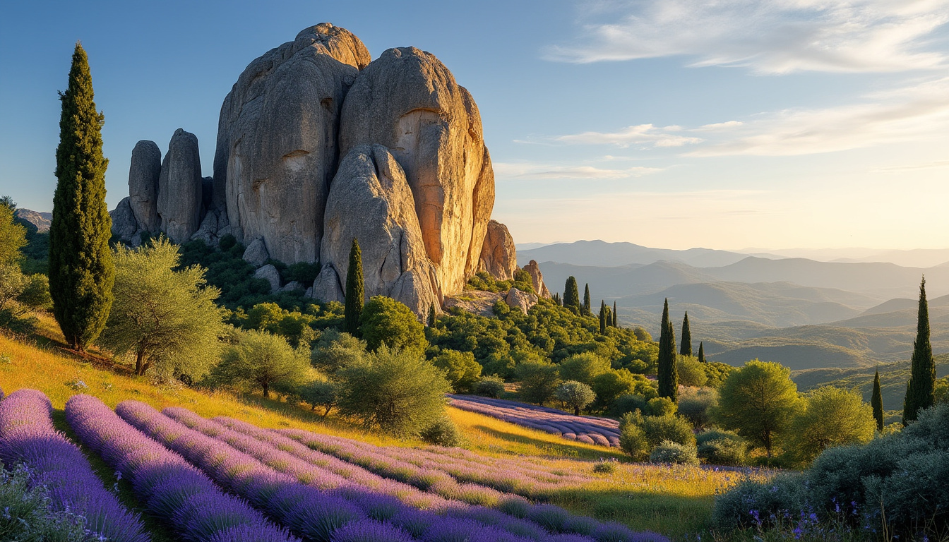 découvrez le rocher de bellevue à saignon, un site incontournable alliant histoire et nature au cœur du luberon. explorez ses paysages exceptionnels et son riche patrimoine.