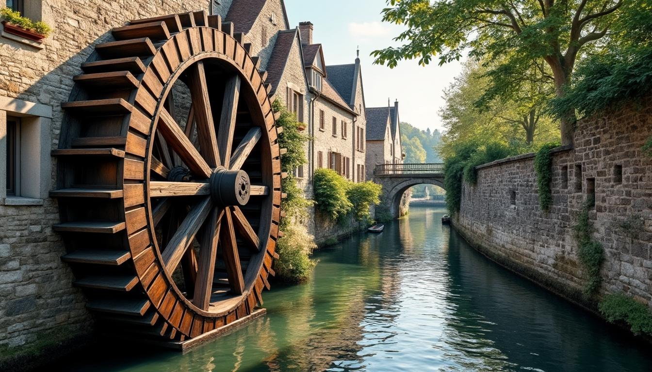 découvrez les roues à aubes de l’isle-sur-la-sorgue, témoins fascinants d'un passé industriel où l'eau animait les métiers d'autrefois, tout en restant un symbole vivant de l'innovation et du patrimoine local.