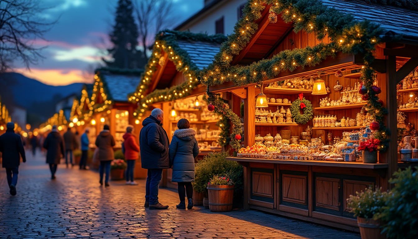 plongez dans l'ambiance féerique des marchés de noël du luberon et découvrez artisanat, gourmandises et traditions au cœur de paysages enchanteurs.