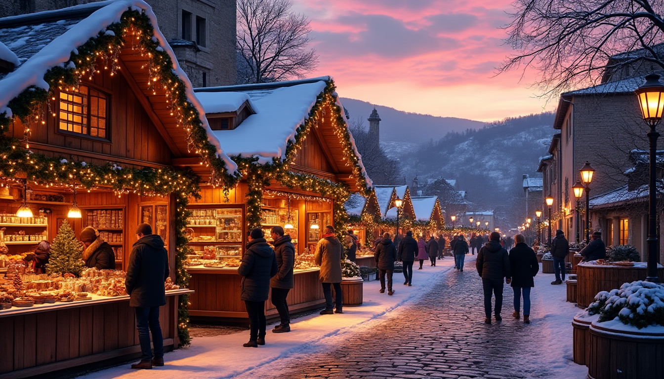 plongez dans l'ambiance féerique des marchés de noël au cœur du luberon et découvrez artisans, cadeaux uniques et gourmandises traditionnelles.