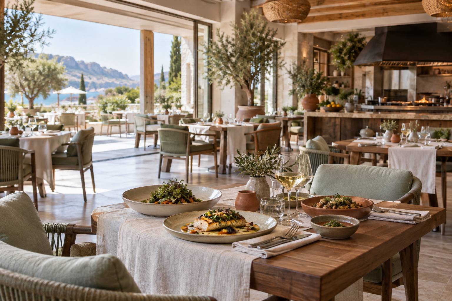 Illustration éditoriale du sujet : Le Jasmin Grill & Lounge rouvre ses portes à Saint-Jean-Cap-Ferrat : une expérience culinaire retrouvée
