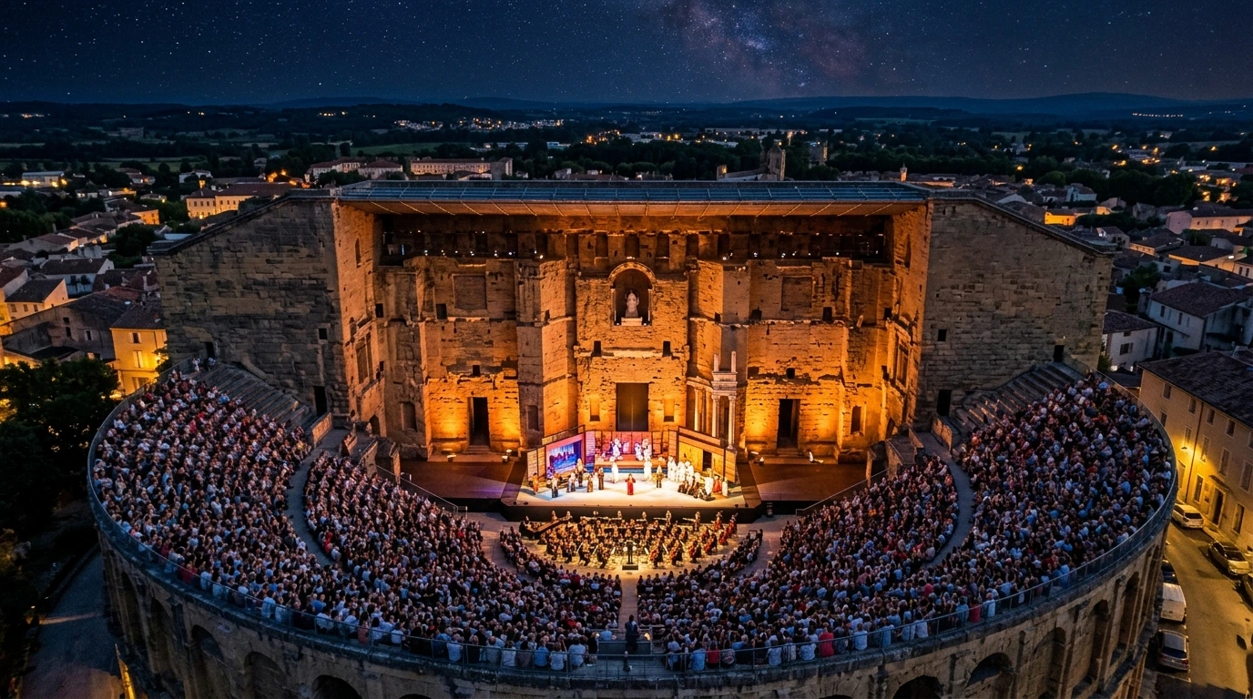 Chorégies d'Orange opéra antique