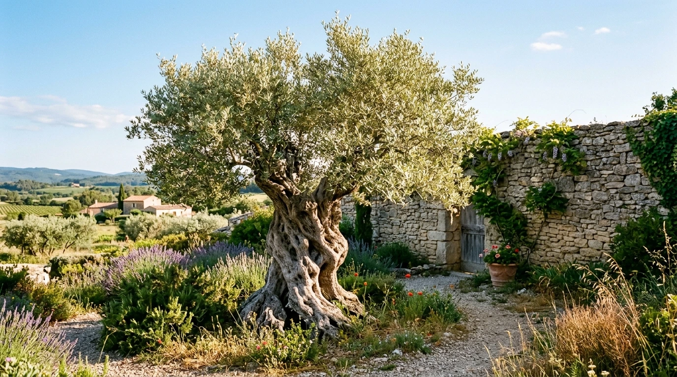 Olivier symbole jardin provençal