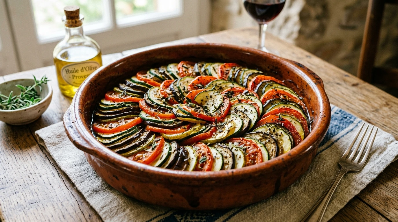 Plat typique cuisine provençale