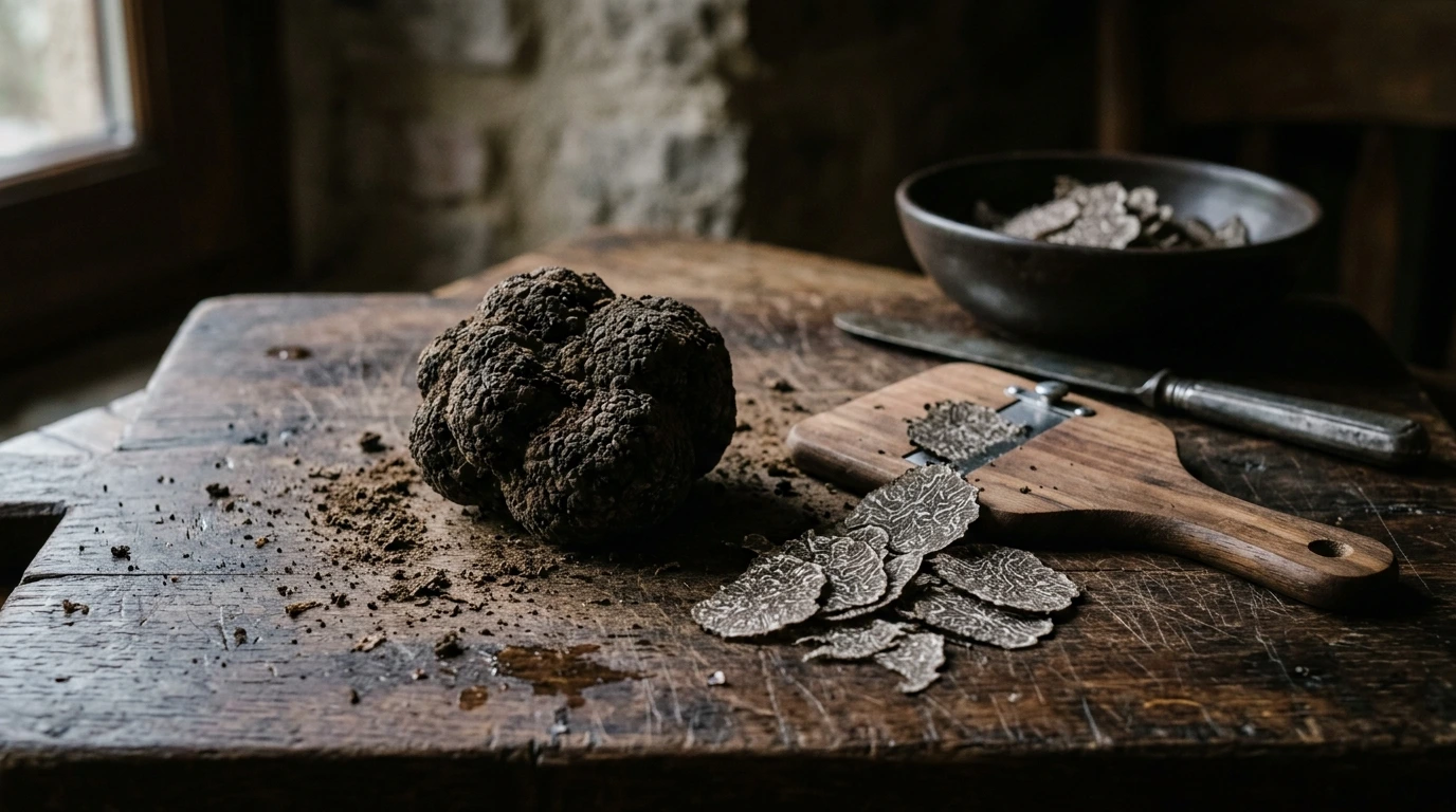 Truffe noire Vaucluse cavage
